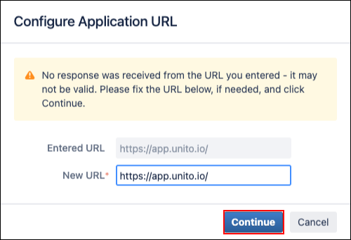 Configure URL