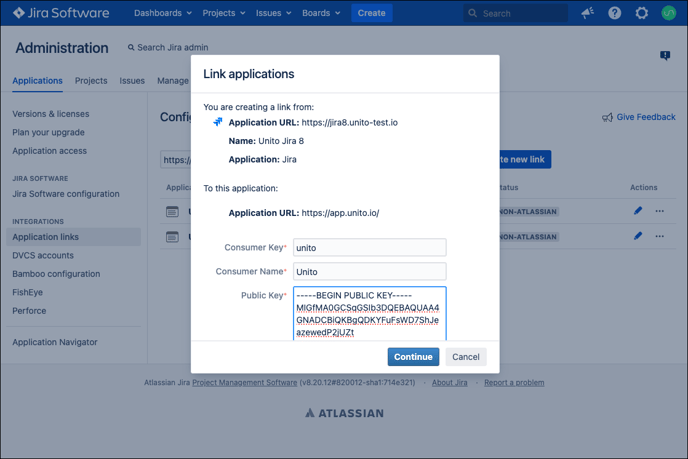 Jira Server Screenshot Link Application 2