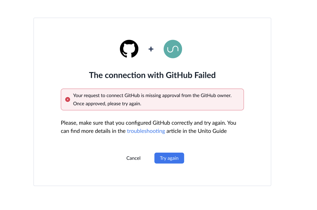 GitHub Troubleshooting