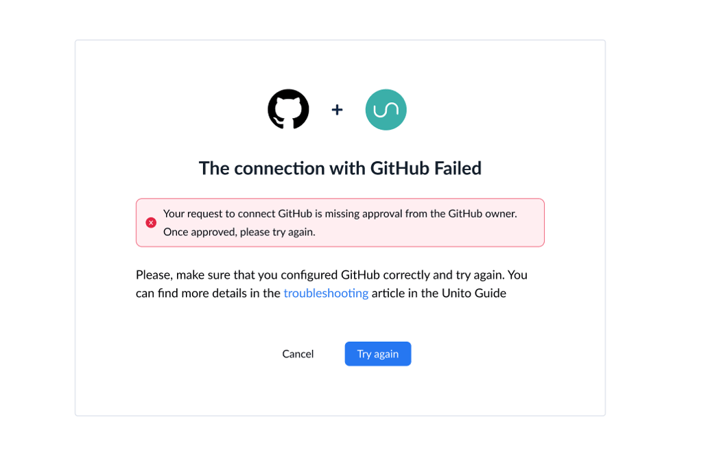 GitHub Troubleshooting