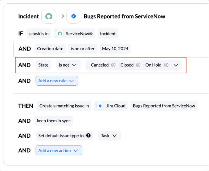 Sync ServiceNow Category