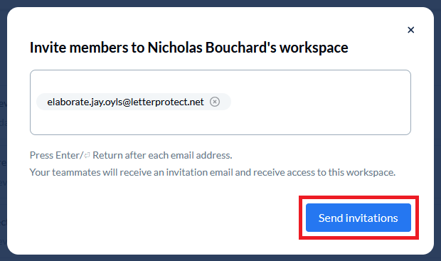 add people to workspace 3