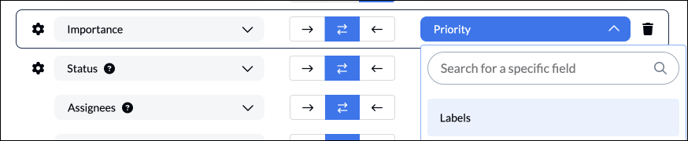 changing existing fields