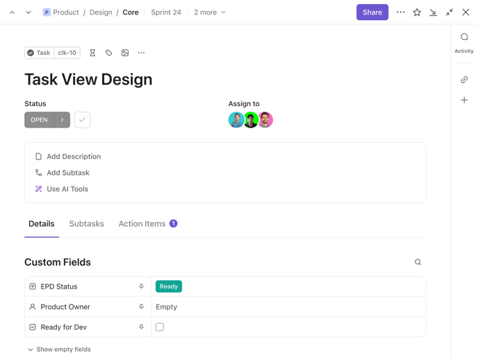 clickup overview