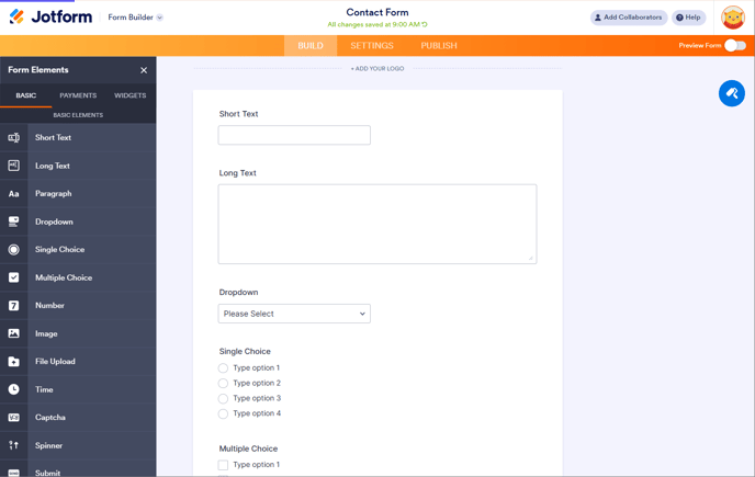 jotform overview